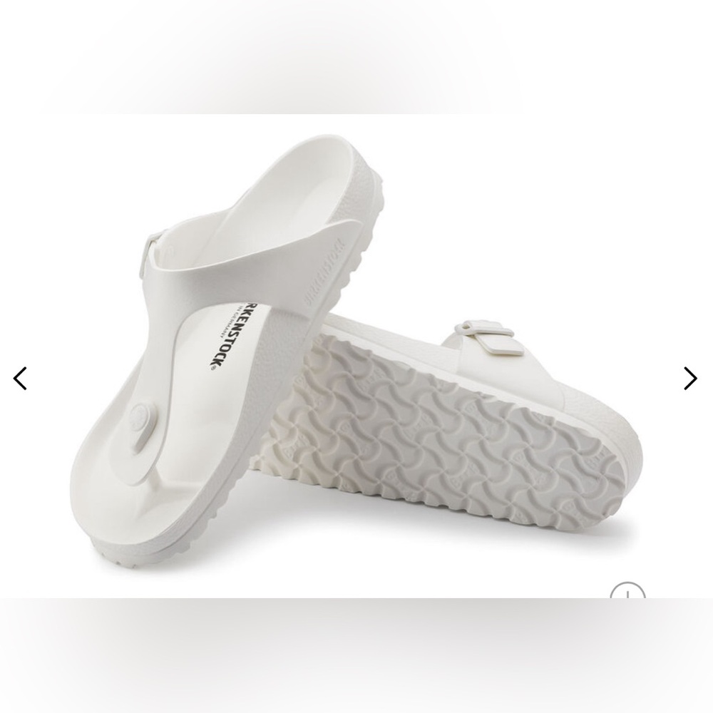 Birkenstock Gizeh - White - Size 40 - EVA